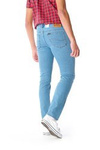Męskie spodnie jeansowe zwężane LEE RIDER LIGHT STONEWASH L701MG66