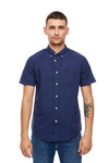 Męska koszula LEE BUTTON DOWN SS NAVY DROP L886GDEE