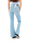 Damskie jeansy dzwony LEE BREESE FLARE BLEACHED AZUR L32YPQXL