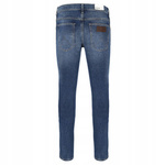 Męskie jeansy zwężane WRANGLER LARSTON PEACE OUT W18SRP20K