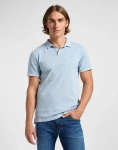 Męskie polo LEE GARMENT DYE POLO CONCRETE GRAY 112363859