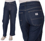 Damskie spodnie jeansowe luźne LEE CARPENTER WIDE LEG L31HDJ36