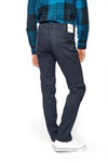 Męskie spodnie proste WRANGLER GREENSBORO NAVY W15Q12114