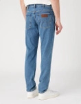 Męskie spodnie jeansowe zwężane WRANGLER RIVER OCTANE 112341402