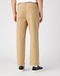 Męskie spodnie proste WRANGLER CASEY PLEATED CHINO KELP W10MCGC10