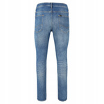 Męskie spodnie jeansowe zwężane LEE LUKE BROKEN BLUE L719RONK