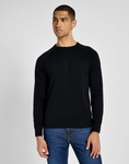 Męski sweter LEE CLEAN RAGLAN SWEATER BLACK 112355670