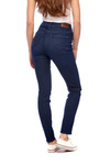 Damskie jeansy rurki LEE SCARLETT HIGH UBER BLUE L626RJZP