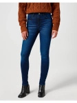 Damskie spodnie jeansowe rurki WRANGLER HIGH SKINNY SOLSTICE BLUE 112358235