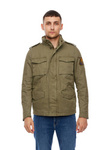 Męska kurtka zimowa WRANGLER FIELD JACKET DUSTY OLIVE W4730VR45