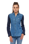 Damska koszula LEE WESTERN VARIATION BLUE ICE L486MXLQ