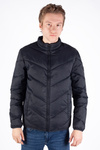 Męska kurtka puchowa WRANGLER PUFFER JACKET BLACK 112339358