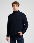 Męski sweter LEE HEAVY TURTLE NECK RIVET NAVY 112370542