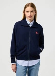 Damska bluza WRANGLER ZIPFRONT SWEATSHIRT NAVY 112351963