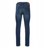 Męskie spodnie jeansowe proste LEE DAREN ZIP DARK USED L707KINJ