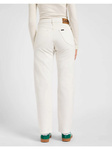 Damskie spodnie proste LEE RIDER CLASSIC WHITE 112355282
