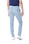 Męskie spodnie zwężane LEE CHINO SLIM BLUE L768FMXX