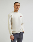 Męska bluza LEE BOLD LEE CREW ECRU L80AEJNQ