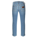 Męskie spodnie jeansowe proste WRANGLER GREENSBORO LIME LIGHT 112339304