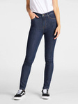 Damskie spodnie jeansowe rurki LEE IVY DARK HUNT L32EMOHW