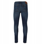 Męskie spodnie jeansowe rurki LEE MALONE SKINNY BRIGHT BLUE L736KIGY