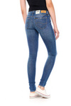 Damskie spodnie jeansowe rurki LEE TOXEY DARK DELUXE L527SVKA