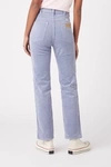 Damskie spodnie luźne WRANGLER WILD WEST STONE WASH BLUE W2H2A2X4Q