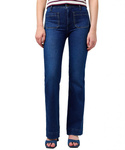 Damskie spodnie jeansowe dzwony WRANGLER FLARE DARK WASH 112351028