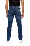 Męskie spodnie jeansowe proste WRANGLER GREENSBORO FAR GONE W15QOAR21