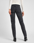Damskie jeansy proste LEE RIDER JEANS FRESH BLACK 112355280