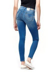 Damskie spodnie jeansowe rurki LEE SCARLETT BLUE FOG L526HMFM