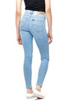 Damskie jeansy rurki LEE SCARLETT HIGH LIGHT FLORIN L626MOHR