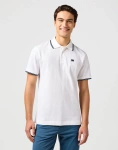 Męski t-shirt WRANGLER POLO SHIRT WHITE 112365466