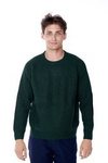 Męski sweter LEE CHUNKY CREW NECK BOTTLE GREEN L83KLNBB