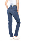 Damskie spodnie jeansowe slim LEE ELLY MID EXPORT L305RKTM