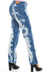 Damskie spodnie jeansowe luźne WRANGLER BOYFRIEND WILDWASH W28QBG96S
