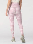 Damskie spodnie rurki WRANGLER LEGGING LILAC TIE DYE WA2M1416H