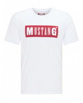 Męski t-shirt MUSTANG Style Alex C LOGO Tee General White 1010372-2045