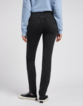 Damskie jeansy rurki LEE SCARLETT HIGH WASHED BLACK L626SHMY