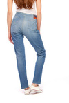 Damskie spodnie jeansowe proste WRANGLER SLOUCHY BLUE OCEAN W27CBQ69R