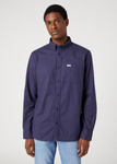 Męska koszula WRANGLER 1PKT BUTTON DOWN SHIRT ECLIPSE W5B1LSX7M 112332182