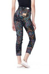 Damskie jeansy slim WRANGLER RETRO SLIM PAISLEY 1960S W239UV28N