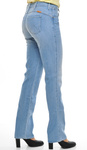 Damskie jeansy proste WRANGLER SARA NARROW SEA FOAM W25Z3556X