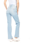 Damskie spodnie jeansowe dzwony WRANGLER FLARE HOLIDAY W233VG12Y