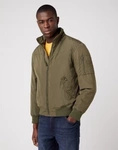 Męska kurtka WRANGLER BOMBER JACKET GREEN W4C5W3G40