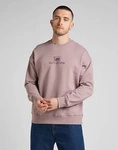 Męska bluza LEE LOGO LOOSE SWS PURPLE STORM L84ITJ70