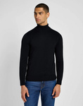 Męski sweter LEE TURTLE NECK BLACK 112357969