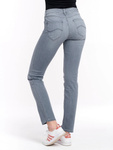 Damskie jeansy proste LEE ELLY SLIM GREY CYGARETKI L305YEPG