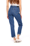 Damskie spodnie jeansowe proste LEE MOM STRAIGHT RELAXED L32IGAEF