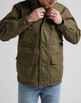 Męska kurtka przejściowa LEE FIELD JACKET BRINDLE GREEN L86WPKUA